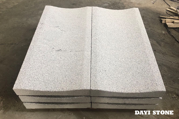 G603-10 Light Grey Natural Granite Stone Gutter